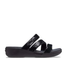 Crocs Women's Boca Black Casual Wedges-image-69