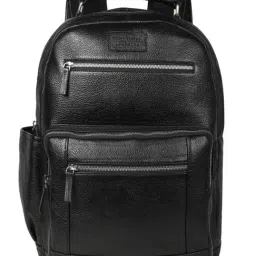 Teakwood Leathers 23 Ltrs Black Textured Medium Backpack-image-90