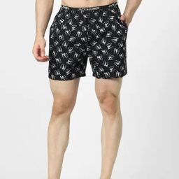 Jack & Jones Black Printed Boxers-image-14