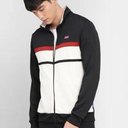 Jack & Jones Multi Regular Fit Colour Block Jacket-image-9