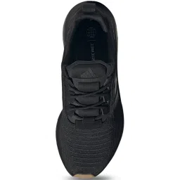 Adidas Men's SWIFT RUN 23 Black Running Shoes image 3