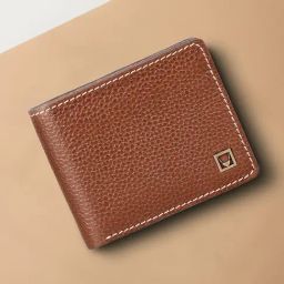 Hidesign EOSS Tan Textured Small Leather Bi-Fold Wallet-image-29