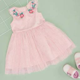 Pantaloons Baby Girls Fairytale Self Casual Dresses-picture-25