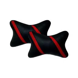 Auto Pearl Strip Red Car Neck Cushion/Neck Pillow Compatible with BMW 370z-image-80