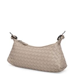 Inc.5 Beige PU Textured Sling Handbag-29