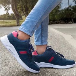 Asian Men's Blue Running Shoes-image-95