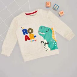 Pantaloons Baby Boys Ecru Cotton Printed Full Sleeves Sweatshirts & Hoodies-picture-15