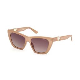 Guess GUS001395359FSG Brown UV Protected Cat Eye Sunglasses for Women-image-70