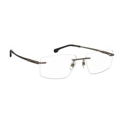 Carrera Transparent Rectangular Eye Frame for Men image 3