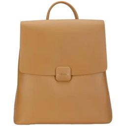Magnolia Khaki Stylish Pu Leather Backpack-30
