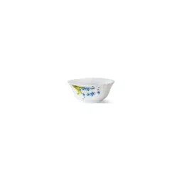 Larah by Borosil White Opalware Pudding Set of 5 image 3