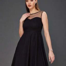 Miss Chase Black Casual Dress-picture-23