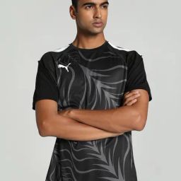 Puma individualLIGA Football Black Regular Fit Printed Jersey-image-26