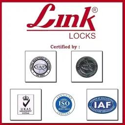 Link Atoot 50 mm Stainless Steel Chrome Finish with 3 Keys Each Padlock (Pack of 2 Pcs) image 5