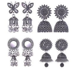 Sangria Alloy Silver-Plated Earrings-image-99