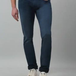 Cantabil Blue Straight Fit Jeans-image-75
