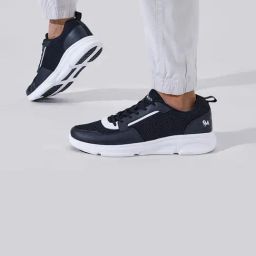 Neemans Men's Black Running Shoes-17