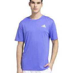 Adidas Blue Regular Fit Sports T-Shirt-image-31