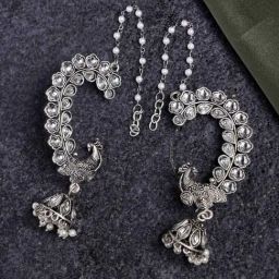 Panash Contemporary Ear Cuff Earrings-22