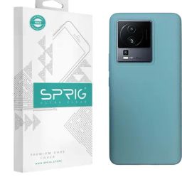 Sprig Liquid Silicone Back Cover for IQOO Neo 7 5G (Green)-image-79