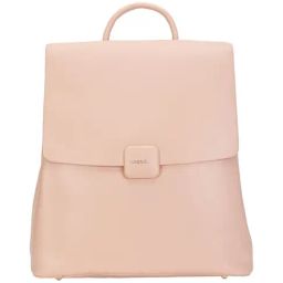 Magnolia Pink Stylish Pu Leather Backpack-17