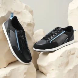 Woodland Men's Dark Grey Casual Sneaker-image-67