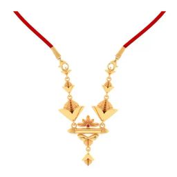 P.C. Chandra Jewellers 14k Yellow Gold Flower Style Gold Necklace for Women & Girls-image-56