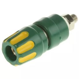 HIRSCHMANN AND MEASUREMENT 35A Green Yellow 27 mm With Brass Contacts Nickel Plated-8 Hole, 930103188 (Pack of 100)-image-42
