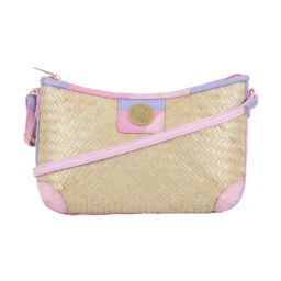 Baggit Beige Woven Extra Small Cross Body Bag-image-1