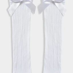 MiArcus Unisex White Stockings-81