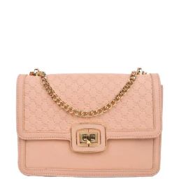 Magnolia Pink Vegan Leather Sling Handbag-picture-14