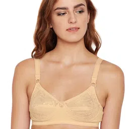 Bodycare Women Beige Self Design Everyday Bra 5583S-25