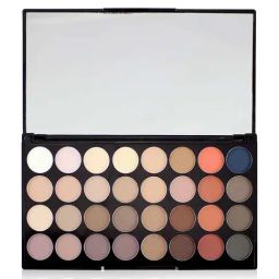 Makeup Revolution 32 Eyeshadow Flawless Matte 2 Ultra Palette - 20 gm-image-73