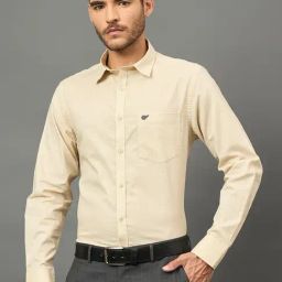 Club York Beige Slim Fit Shirt-picture-12