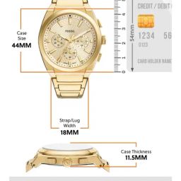 Fossil FS6119 Everett Chronograph Watch for Men image 4