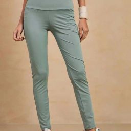 Color Capital Green Skinny Sports Tights-picture-38
