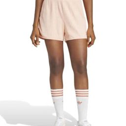 Adidas Originals Pink Loose Fit Sports Shorts-image-9