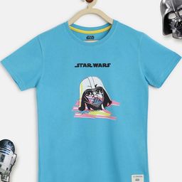 Lil Tomatoes Boys Blue Cotton Printed Tshirts-picture-36