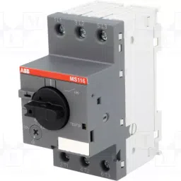 ABB 4-6.30 Current Range 2.2 kW Motor Protection Circuit Breaker - 1SAM250000R1009-16