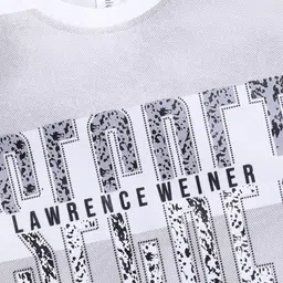 Ginie Boys Typography & All Over Stripe Printed Breathable Tshirt image 3
