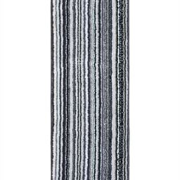 Saral Home Grey Striped Anti-Skid Floor Runner-38