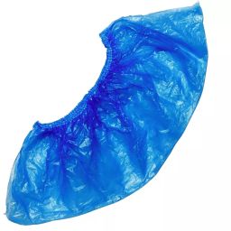 BRALA Size Blue Polyethhylene Dispoable Shoe Cover for Walk Cleanroom Hospital Clinic Lab Home kitchen Travelling Etc Safety (Pack of 500 Piece)-16