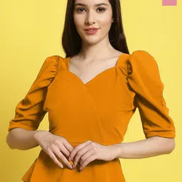 Metronaut Womens - Pack Of 2  Sweetheart Neck Crop Top-image-76