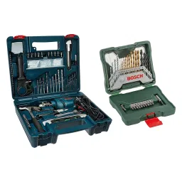 Bosch GSB 600 RE 600 W Smart Drill Kit & X30Ti Drill Bit and Driver Bit Set Combo-4