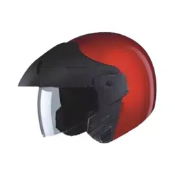 Studds Cherry Red Xtra Large (600 mm) Open Face Helmet, Ninja Eco-image-89