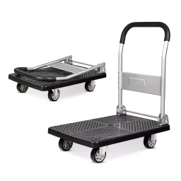 Fulcrum Folding Handle Type Platform Trolley with TPR Wheel 200 Kg Load Capacity-picture-0