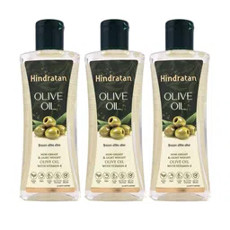 Hindratan Set Of 3 Non Greasy Olive Oil - 60 ml Each-20