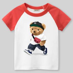 INCLUD Boys Graphic Printed Round Neck Raglan Sleeves T-shirt-image-62