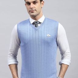 Monte Carlo Men Striped Woollen Pullover Sweaters-picture-48