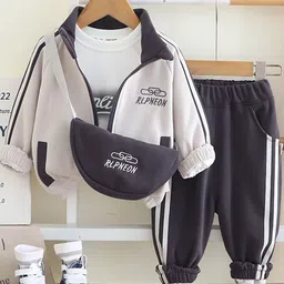 StyleCast x Revolte Boys Printed T-shirt and Shirt with Trousers-picture-15